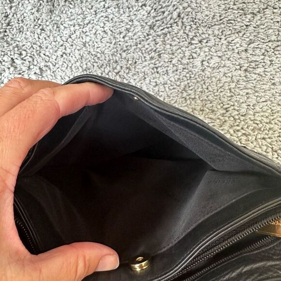 Perlina Black Leather Purse - Picture 5 of 7